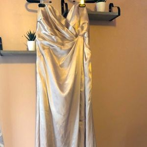 David’s bridal bridesmaid dress